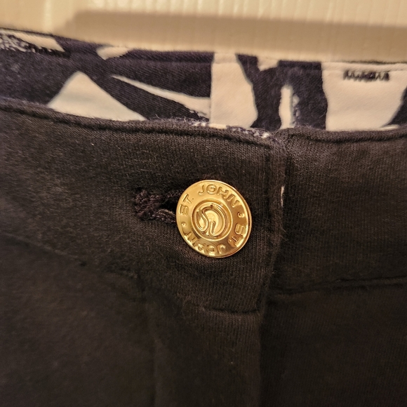 St john flared cropped pants size 4 - Picture 4 of 9